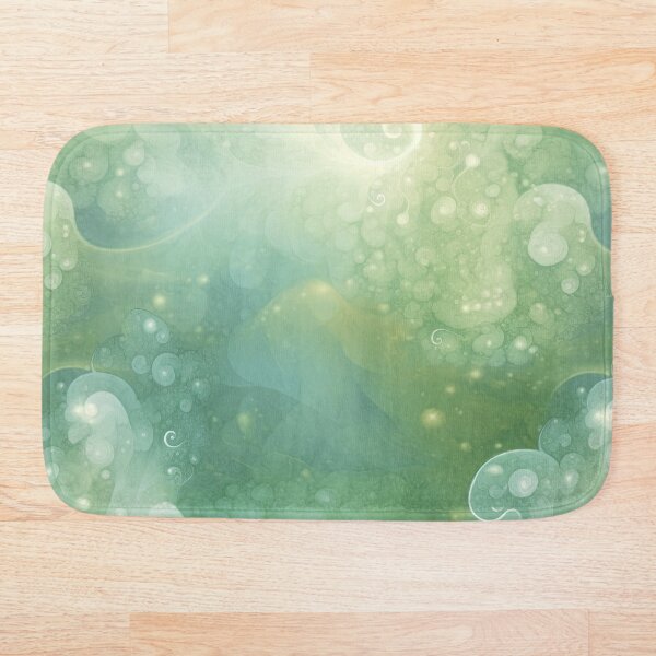 Item preview, Abstract Green and Yellow Bokeh Style Pattern designed and sold by DancingBuddha.