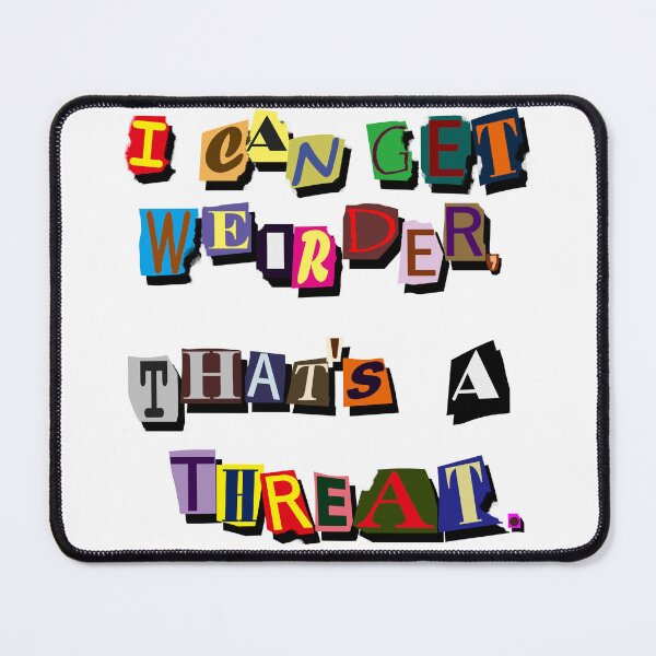 Item preview, Weird Threat designed and sold by BeeBeeArtSpree.