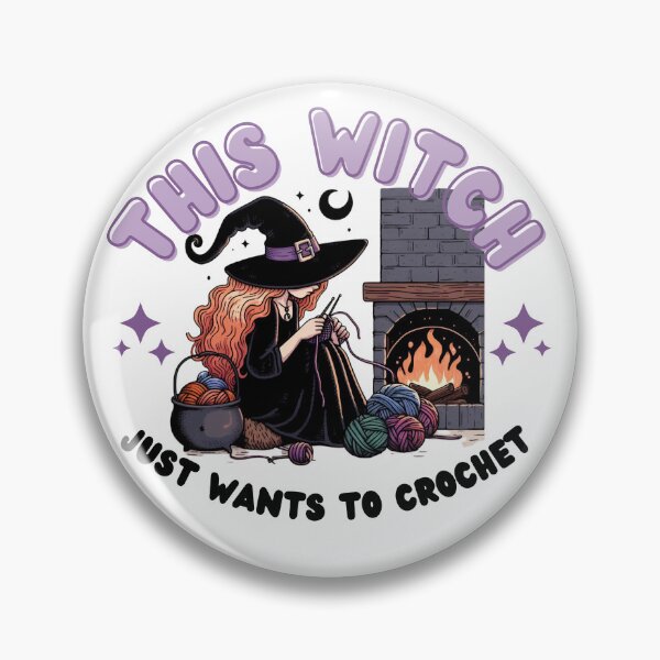 Item preview, This Witch just wants to crochet designed and sold by Fr0mtheMachine.