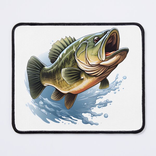 Item preview, Bass Fish Jumping designed and sold by KSimpson838.