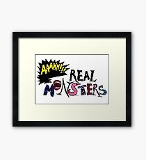 aaahh!!! Real Monsters Framed Print