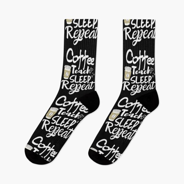Item preview, Coffee Teach Sleep Repeat designed and sold by kindxinn.