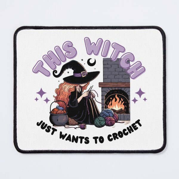 Item preview, This Witch just wants to crochet designed and sold by Fr0mtheMachine.