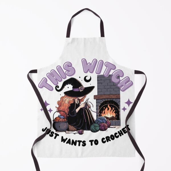 Item preview, This Witch just wants to crochet designed and sold by Fr0mtheMachine.