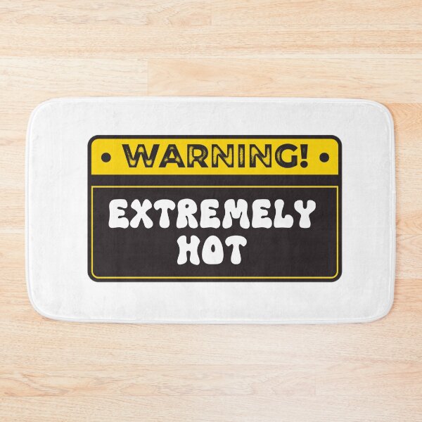 Item preview, Human Warning Label Extremely Hot designed and sold by Jajulile.