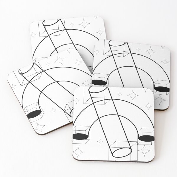 Item preview, Abstract Minimalist Lined Elements T-Shirt designed and sold by ByteMirage.