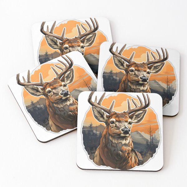 Item preview, Deer in Mountains designed and sold by KSimpson838.