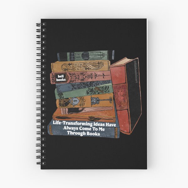 Item preview, Life Transforming Ideas Have Always Come To Me Through Books, bell hooks designed and sold by fabfeminist.
