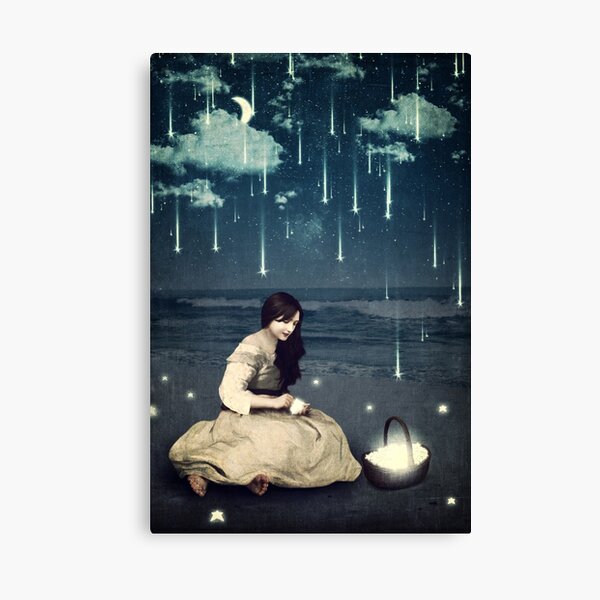 A Basket Of Wishes Canvas Print