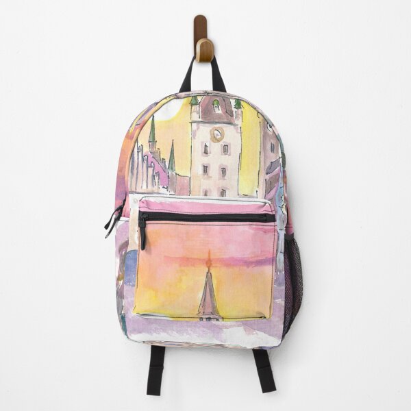 Item preview, Munich Marienplatz Old Town Hall in the Morning designed and sold by artshop77.