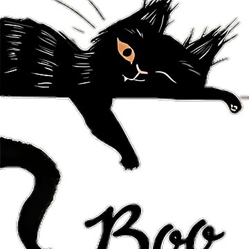 Artwork thumbnail,  Halloween spooky black cat by Coollzone