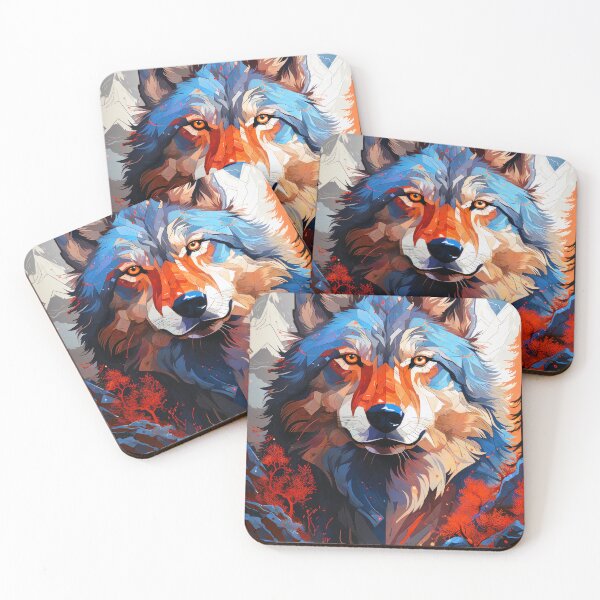 Item preview, Wolf animal art #wolf designed and sold by JBJart.