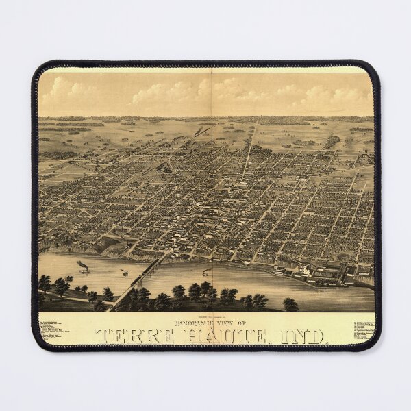 Item preview, Terre Haute, Indiana (1880) designed and sold by allhistory.