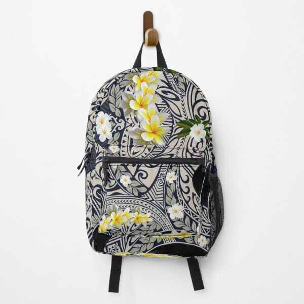 Item preview, Traditional Hawaiian Tapa and Plumeria designed and sold by J Marielle Designs.