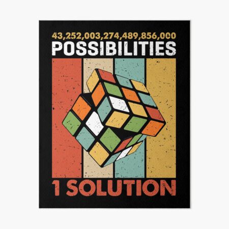 Rubik's Cube algorithm rubik's cube impossible math by anodyle