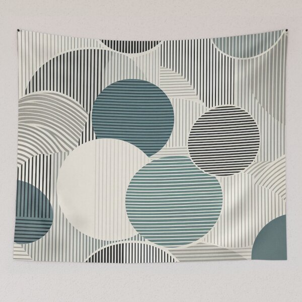 Item preview, Circle pattern designed and sold by blackwhiteblue.
