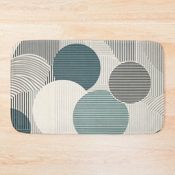 Item preview, Circle pattern designed and sold by blackwhiteblue.