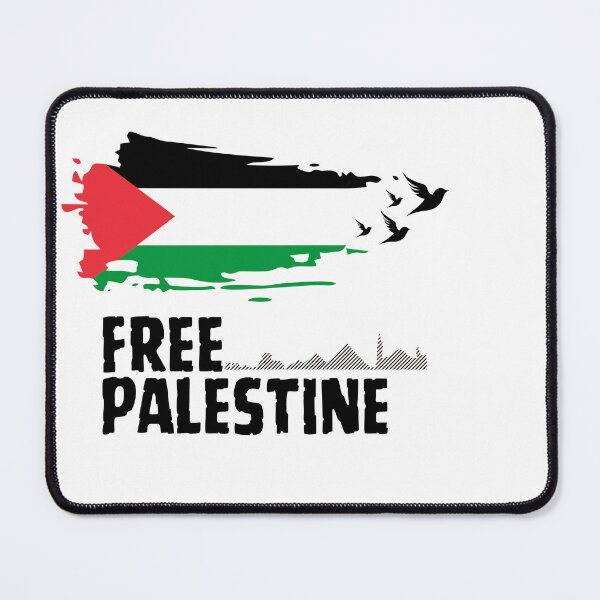 Item preview, Free Palestine, Free Gaza Arabic Flag designed and sold by ArtistriWear.