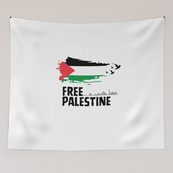 Item preview, Free Palestine, Free Gaza Arabic Flag designed and sold by ArtistriWear.