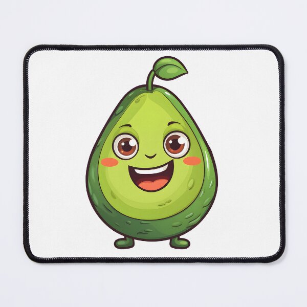 Item preview, Cartoon of avocado mascot. designed and sold by Fairytale-11.