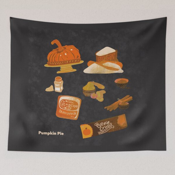 Item preview, PUMPKIN PIE | INGREDIENTS designed and sold by axelle1410.