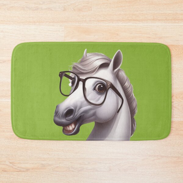 Item preview, Laughing horse with glasses designed and sold by KalinsAtelier.