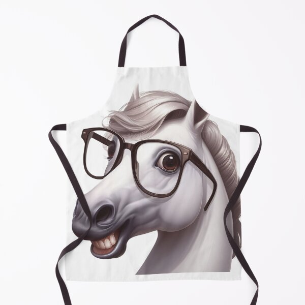 Item preview, Laughing horse with glasses designed and sold by KalinsAtelier.