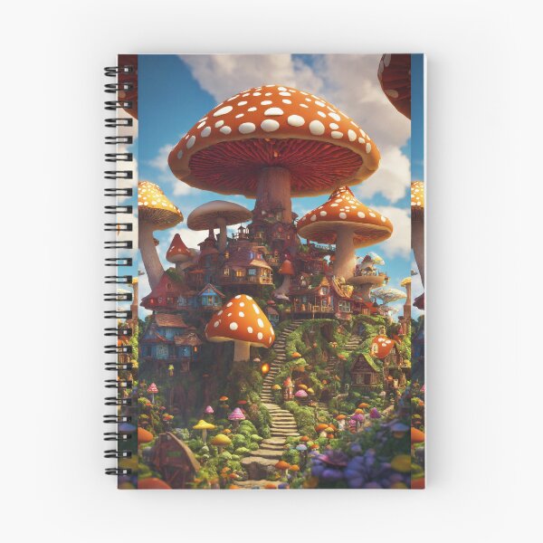 Item preview, Mushroom City designed and sold by Fernandavaladao.