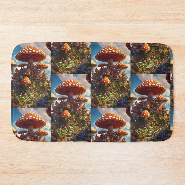 Item preview, Mushroom City designed and sold by Fernandavaladao.