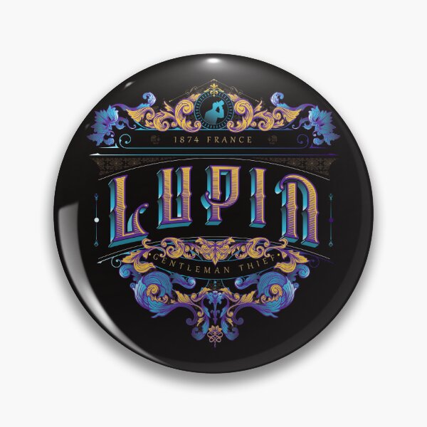 Item preview, Victorian Lupin Logo 2 designed and sold by FattoAMano.