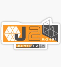 Jupiter 2 - Inspired by Lost In Space Sticker