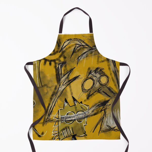 Item preview, Strange creatures in yellow world designed and sold by GabiDoodles.