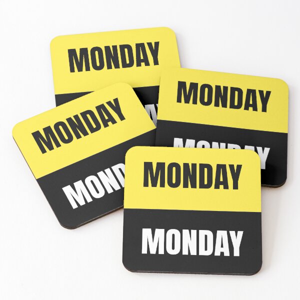 Item preview, Monday Pattern , Yellow and Black ,Daily  designed and sold by ratchawoot.