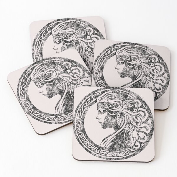 Item preview, viking woman, viking ornament, celtic motif, for mom designed and sold by PRYMULLART.