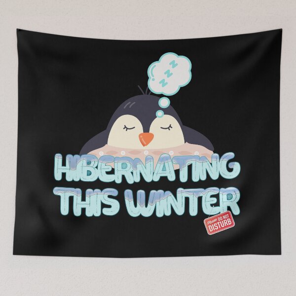 Item preview, Hibernating This Winter Penguin designed and sold by my-green-gecko.
