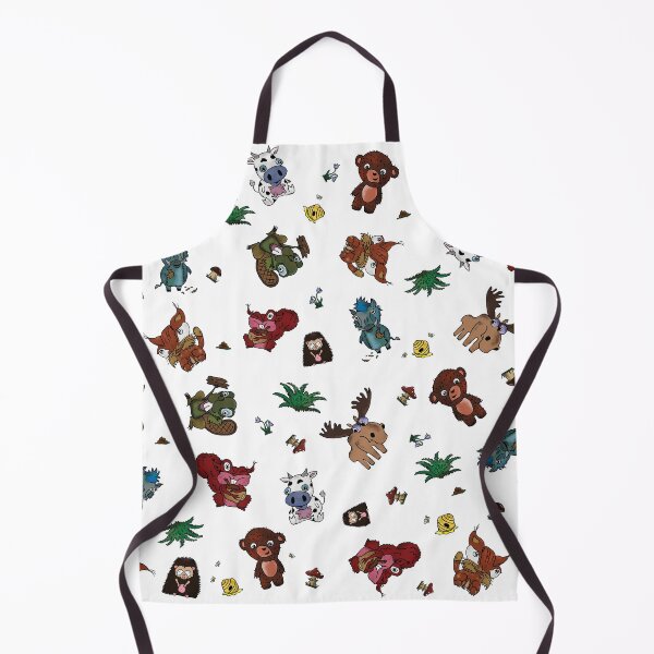 Aperçu de l'œuvre Motif d'éléments mixtes Crazy Forest Polish Animal Group créée et vendue par creativevoid.
