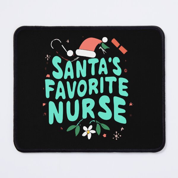 Item preview, Santa's Favorite Nurse, Xmas Nurse  designed and sold by ZingZone.