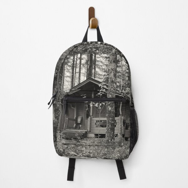 Item preview, The little summerhouse behind the pines bw designed and sold by Jouko Lehto Photography.
