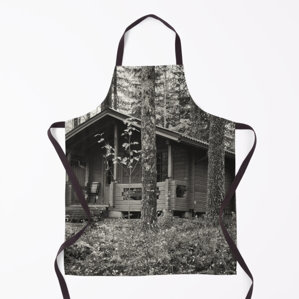 Item preview, The little summerhouse behind the pines bw designed and sold by Jouko Lehto Photography.