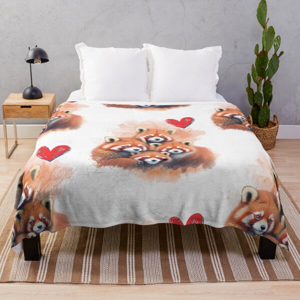 Item preview, Happy Red Panda Family designed and sold by NickTaroDesign.