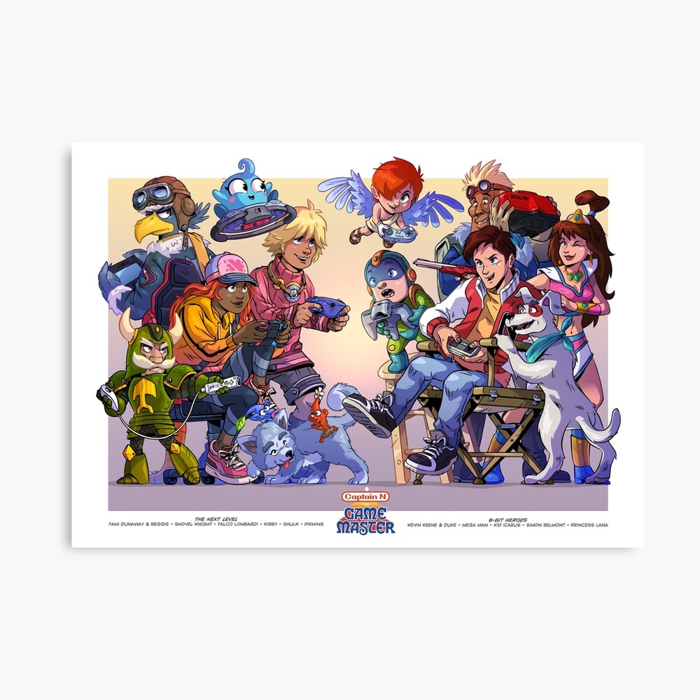 Captain N - The Game Master vs The Next Level! Poster