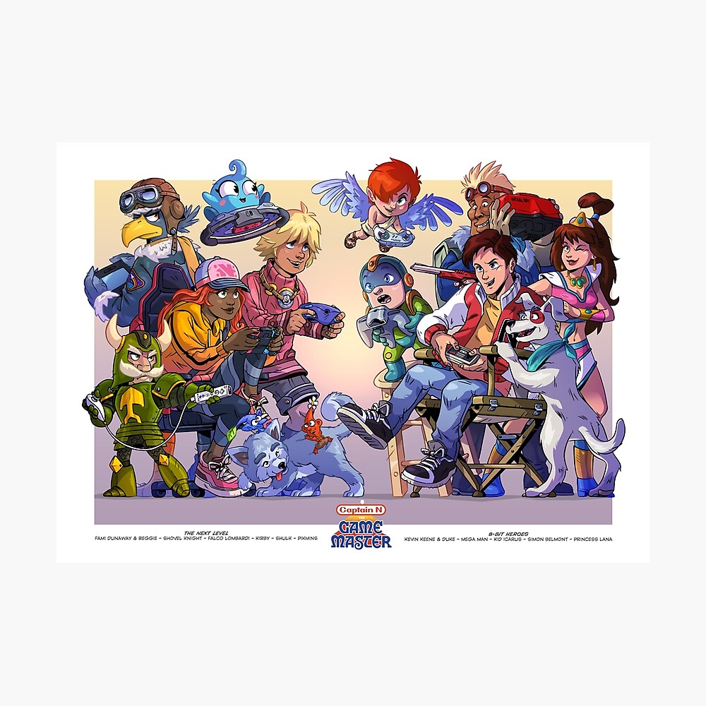 Captain N - The Game Master vs The Next Level! Poster