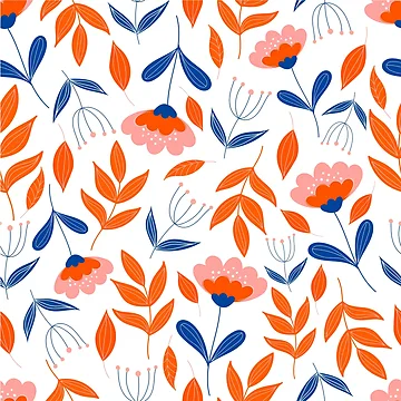Artwork thumbnail, Orange Blue by InfinityPattern