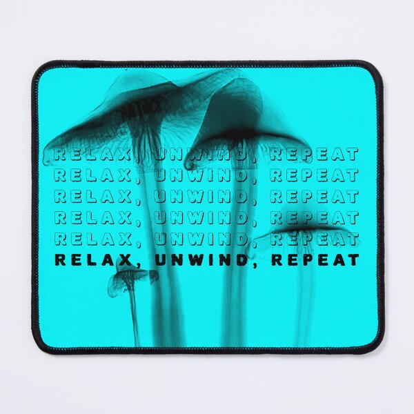 Item preview, Relax, unwind, repeat designed and sold by Pattonderek4.