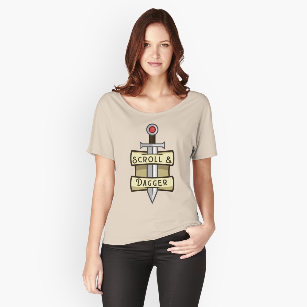 Item preview, Relaxed Fit T-Shirt designed and sold by scrollanddagger.