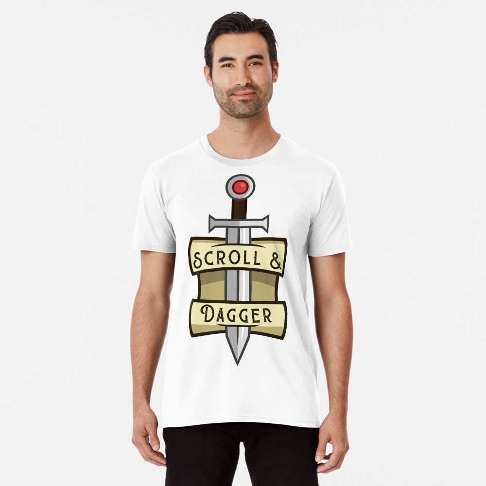 Item preview, Premium T-Shirt designed and sold by scrollanddagger.