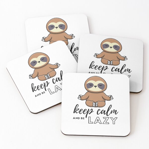 Item preview, keep calm and be lazy designed and sold by Emiliusz.