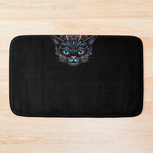 Item preview, Kawaii Graffiti Abstract Neon Cat designed and sold by Desfix.
