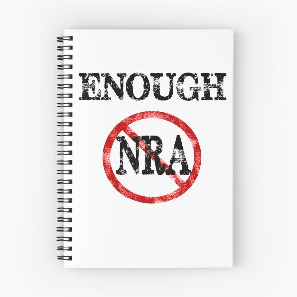 Item preview, Enough is Enough Gun Control Political Anti NRA Common Sense Gun Control Gear designed and sold by Greenguy79.