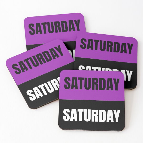Item preview, Saturday   Pattern , Purple and Black ,Daily  designed and sold by ratchawoot.